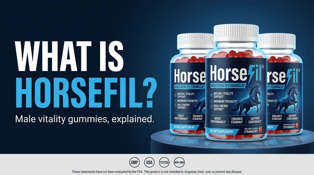 What is HorseFil - male vitality gummies explained